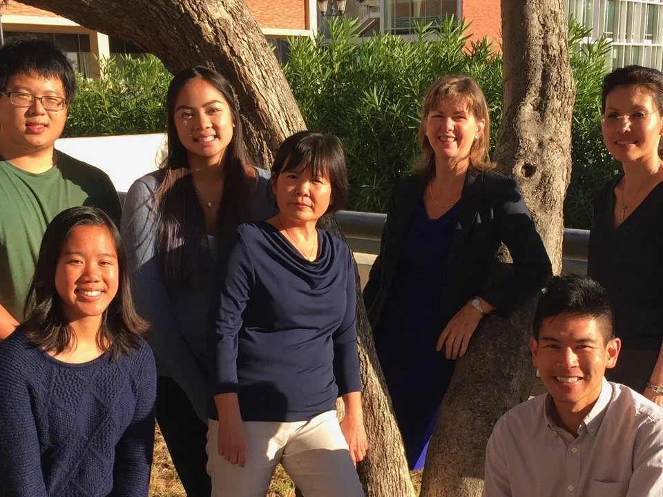 CVVRL staff members posing together outside.